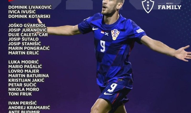 开云app-克罗地亚世预赛大名单：莫德里奇、格瓦迪奥尔领衔