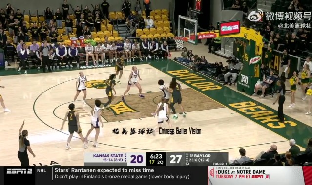 开云体育-状态回暖！NCAA常规赛-邓雨婷6投3中&amp;三分2中1 得到7分1板1助