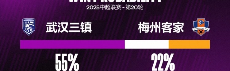 武汉三镇连续五场比赛不胜，追平球队单赛季中超不胜纪录